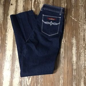 JORDACHE high waist dark wash denim jeans Sz 10